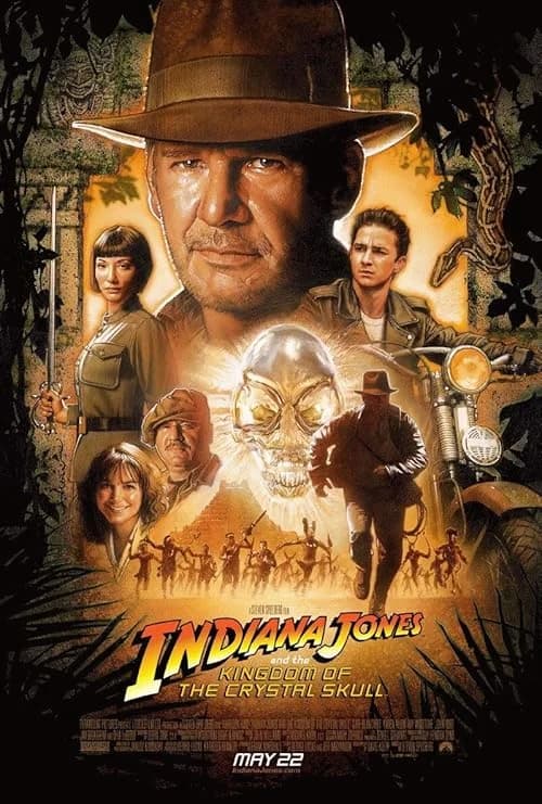 Indiana Jones and the Kingdom of the Crystal Skull film posteri