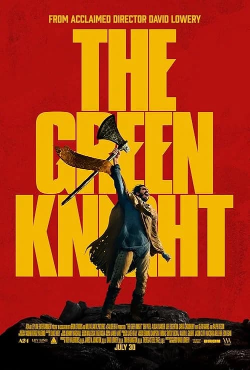 The Green Knight film posteri