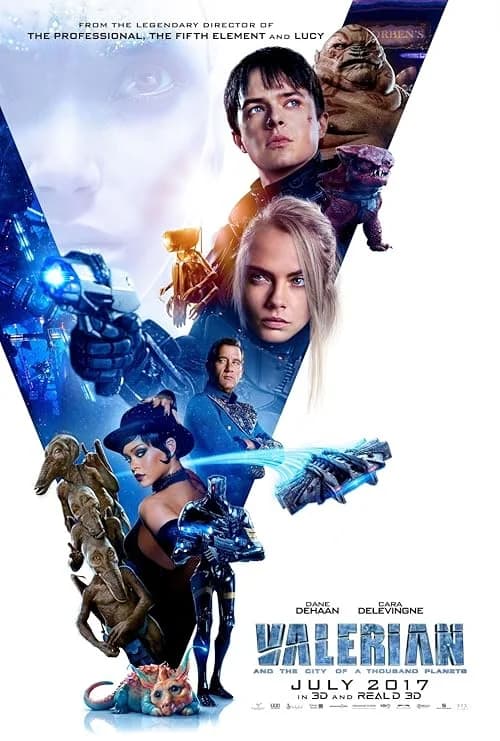 Valerian and the City of a Thousand Planets film posteri